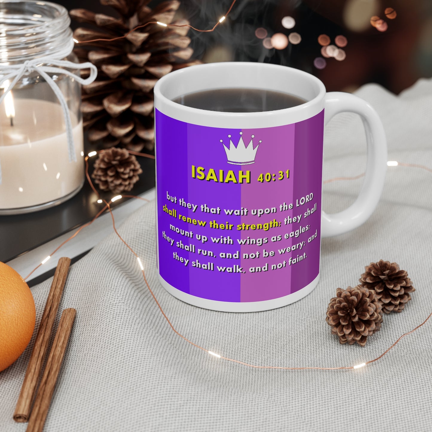 The ISAIAH 40:31 Mug 11oz