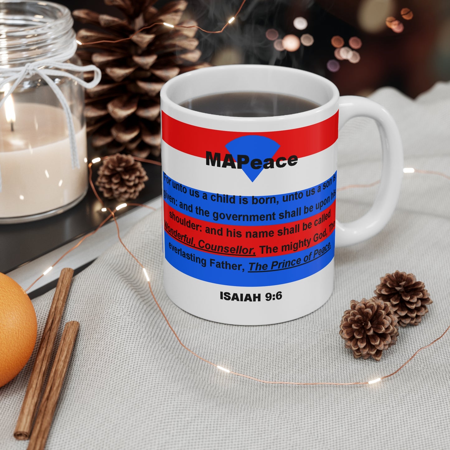 ISAIAH 9:6 Mug 11oz