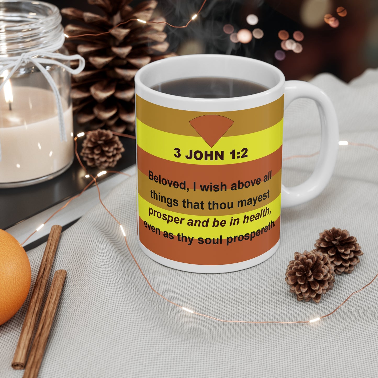 The 3 JOHN 1:2 Drinking Mug - 11oz