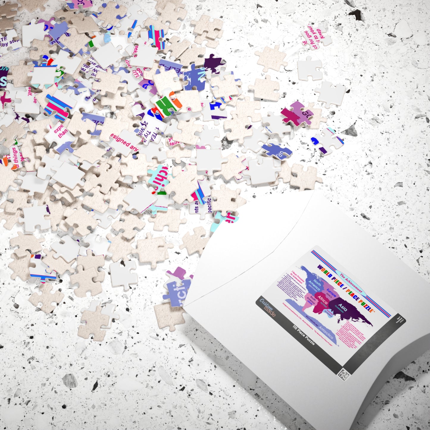 The ACHIEVEMENT World Peace Puzzle! - Jigsaw Puzzle (110 - piece)