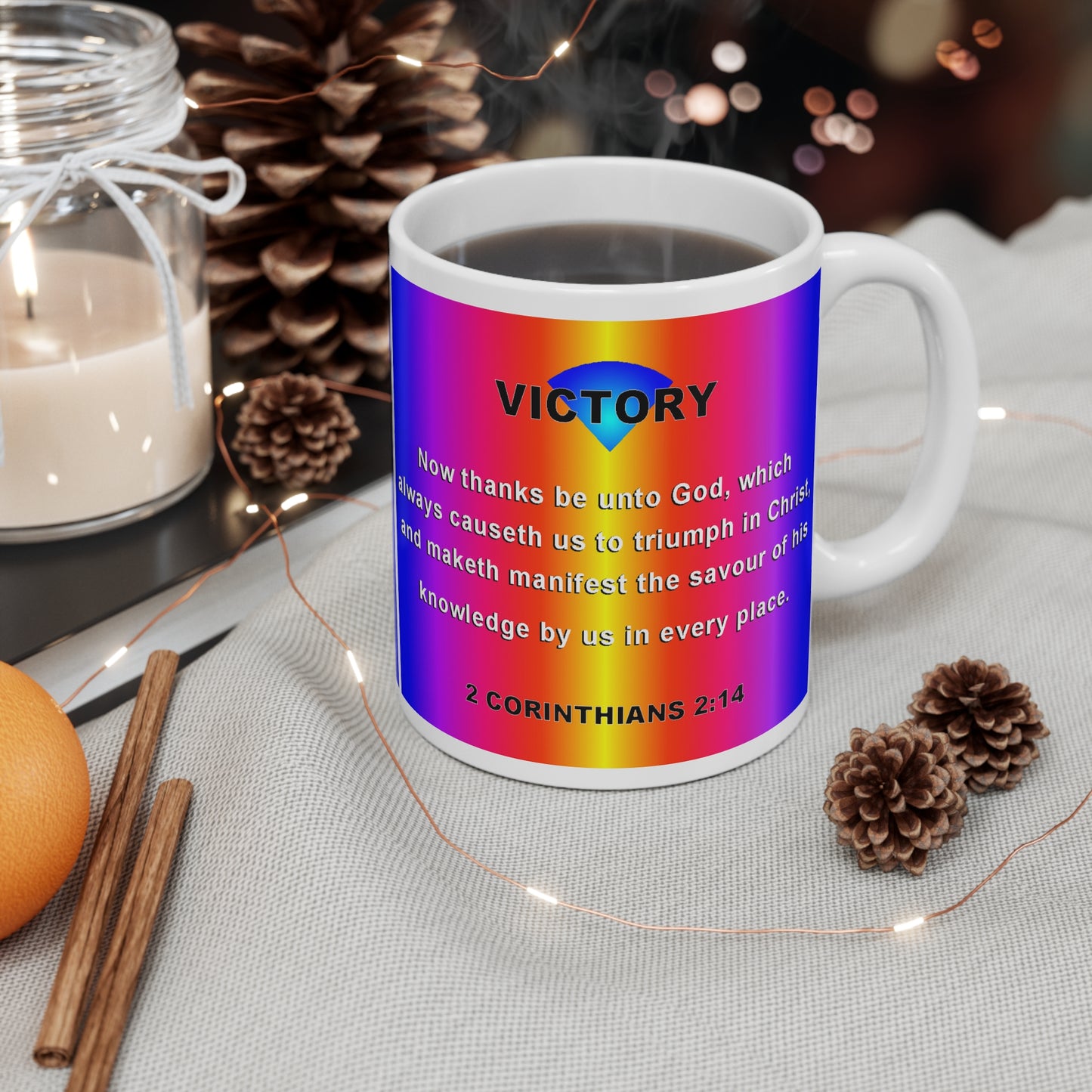 The 2 Corinthians 2:14 Mug 11oz