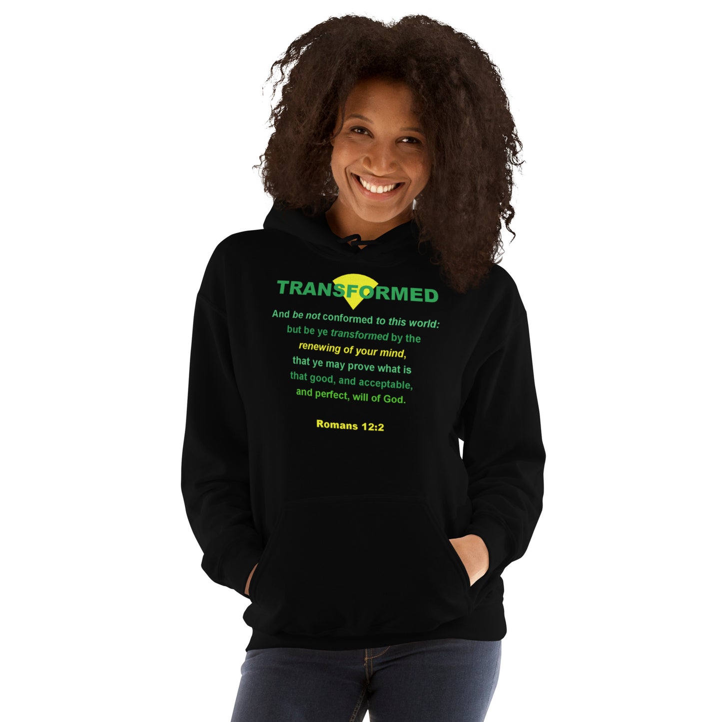 The ROMANS 12:2 - Unisex Hoodie