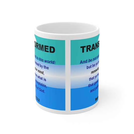 The ROMANS 12:2 Mug - 11oz