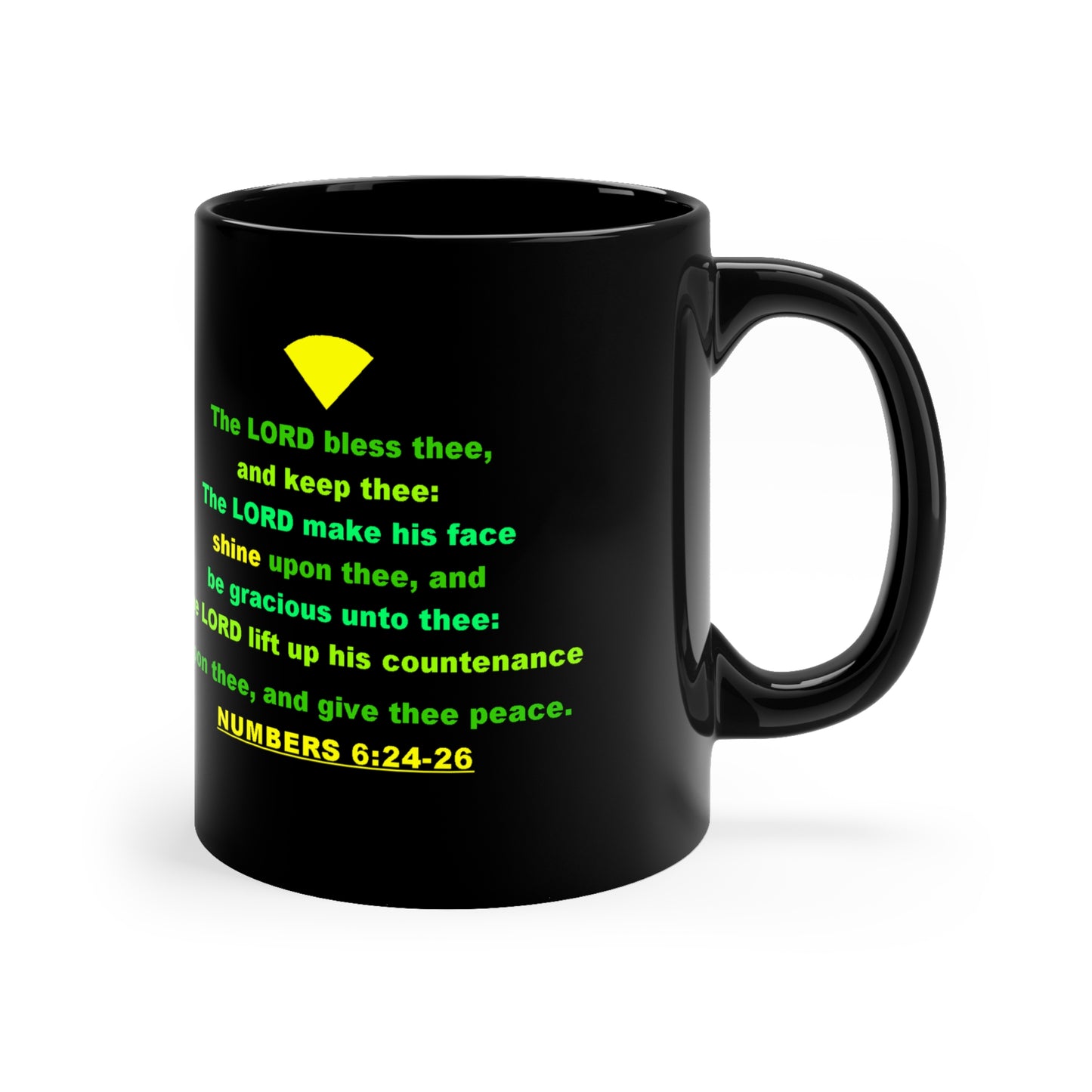 The NUMBERS 6:24-26 Drinking Mug, 11oz