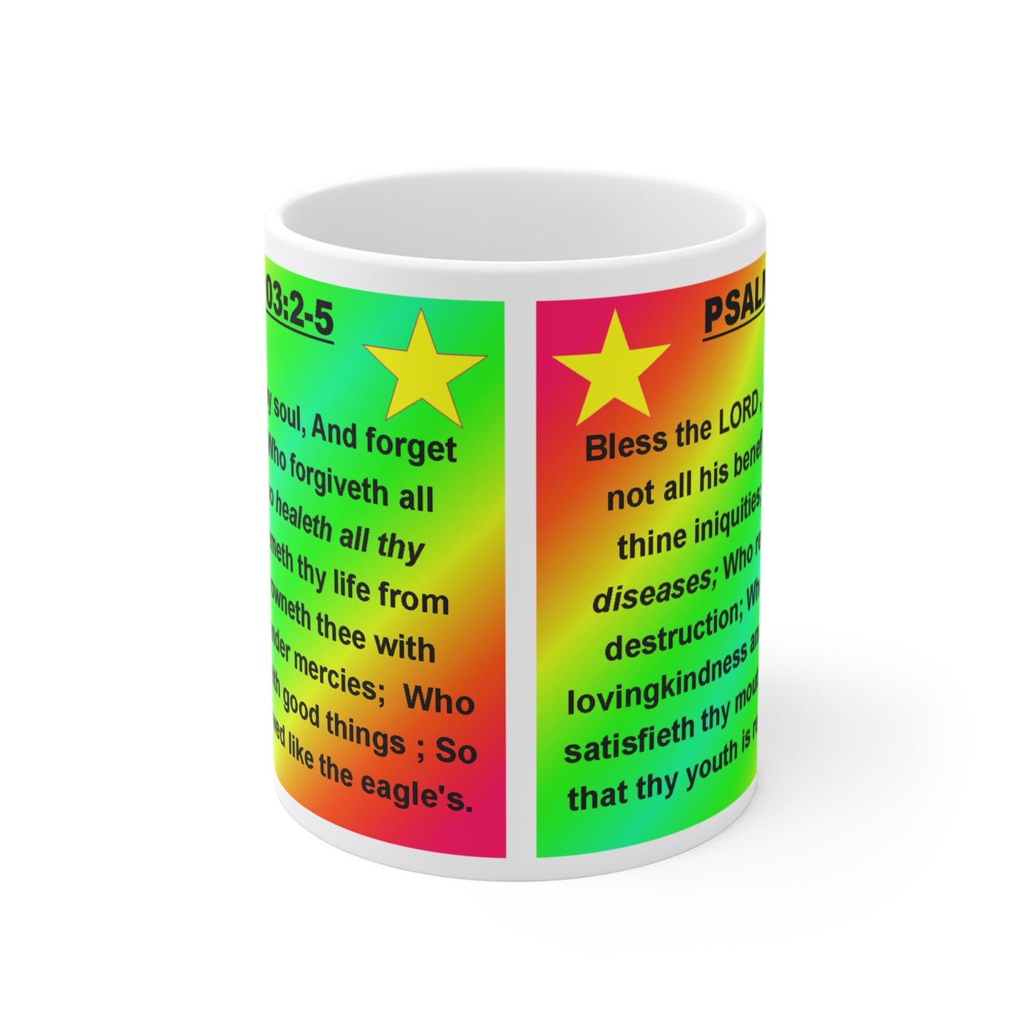 The PSALM 103 Drinking Mug 11oz