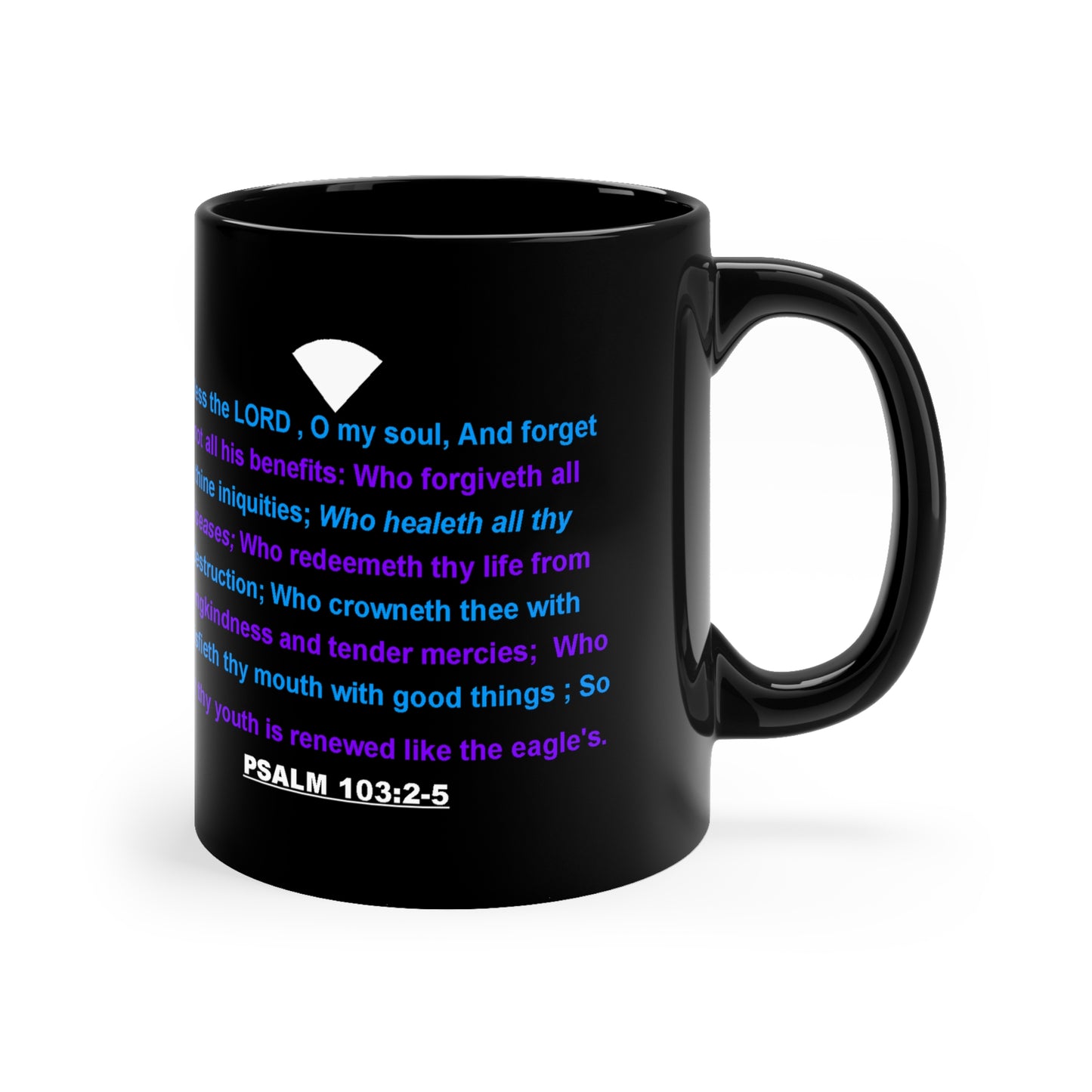 The PSALM 103:2-4 Drinking Mug, 11oz