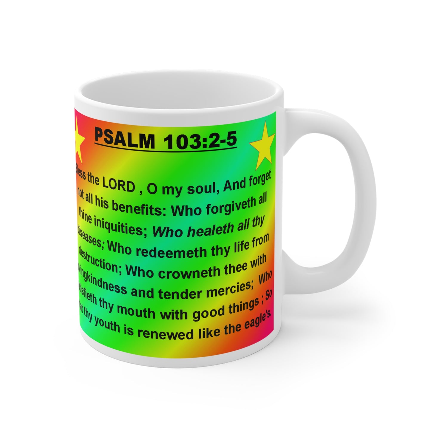The PSALM 103 Drinking Mug 11oz