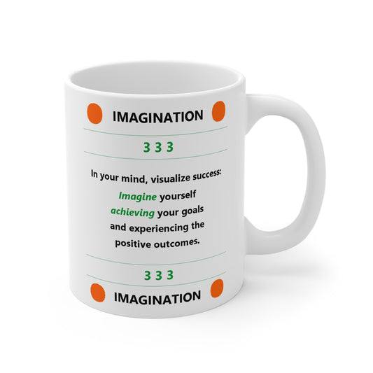 3  IMAGINATION - The Achievers Universe Drinking Mug 11oz