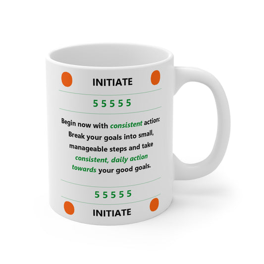 5 - INITIATE - The Achievers Universe Drinking Mug 11oz