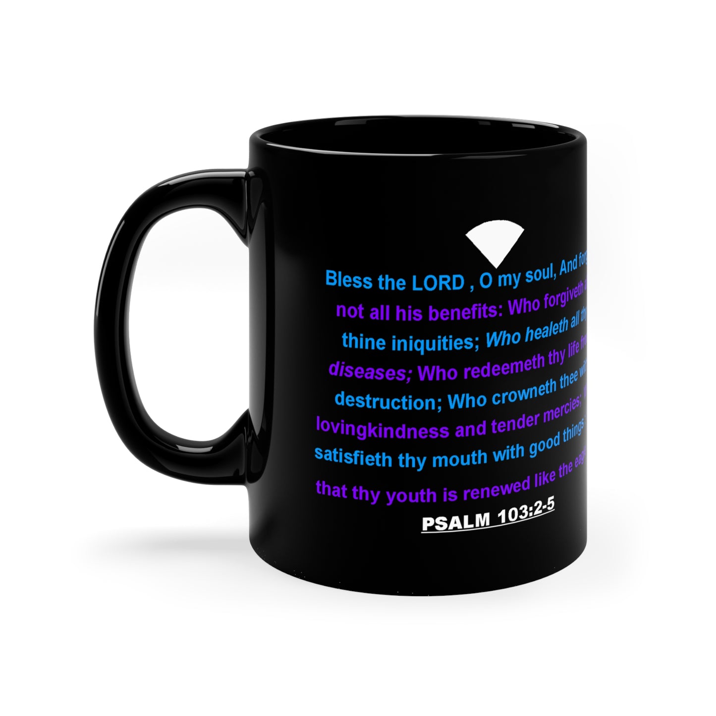 The PSALM 103:2-4 Drinking Mug, 11oz