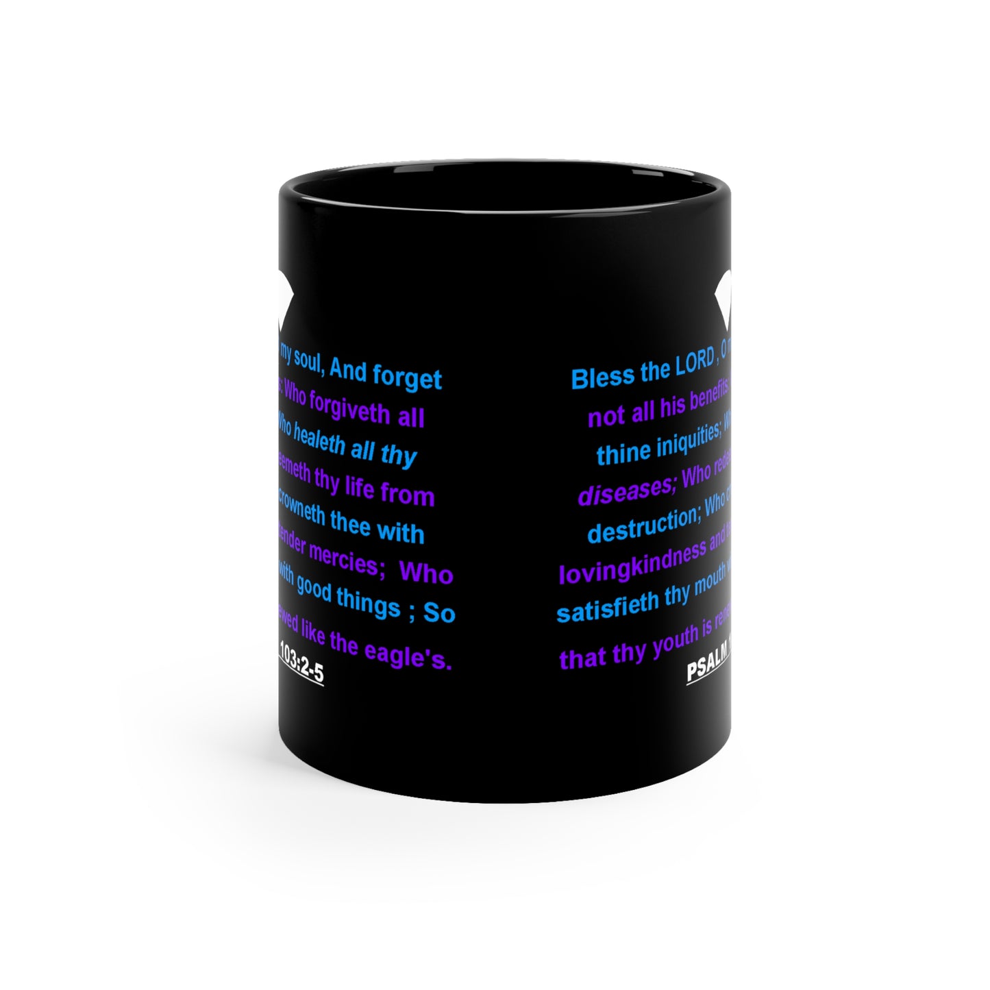 The PSALM 103:2-4 Drinking Mug, 11oz