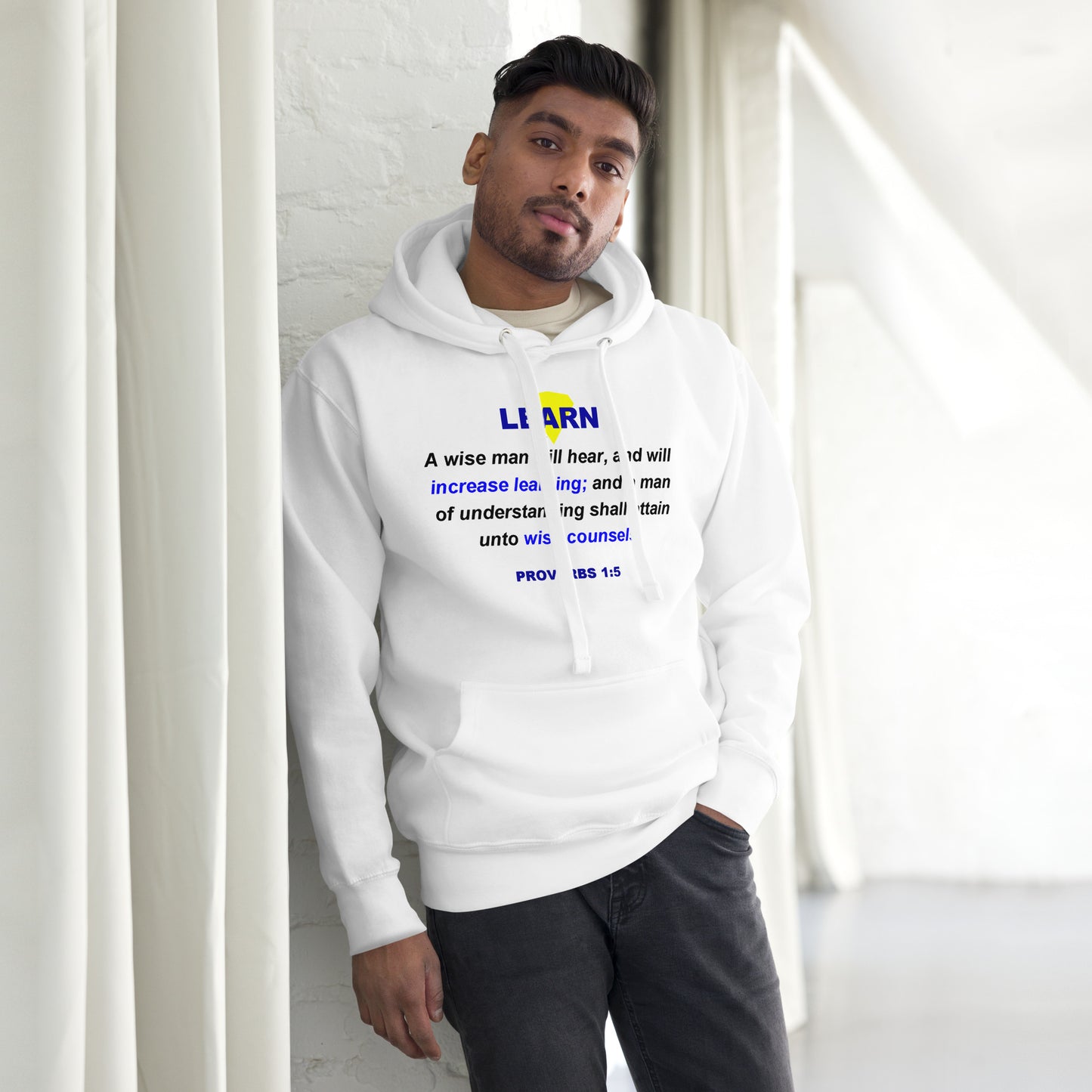 LEARN - Proverbs - Unisex Hoodie