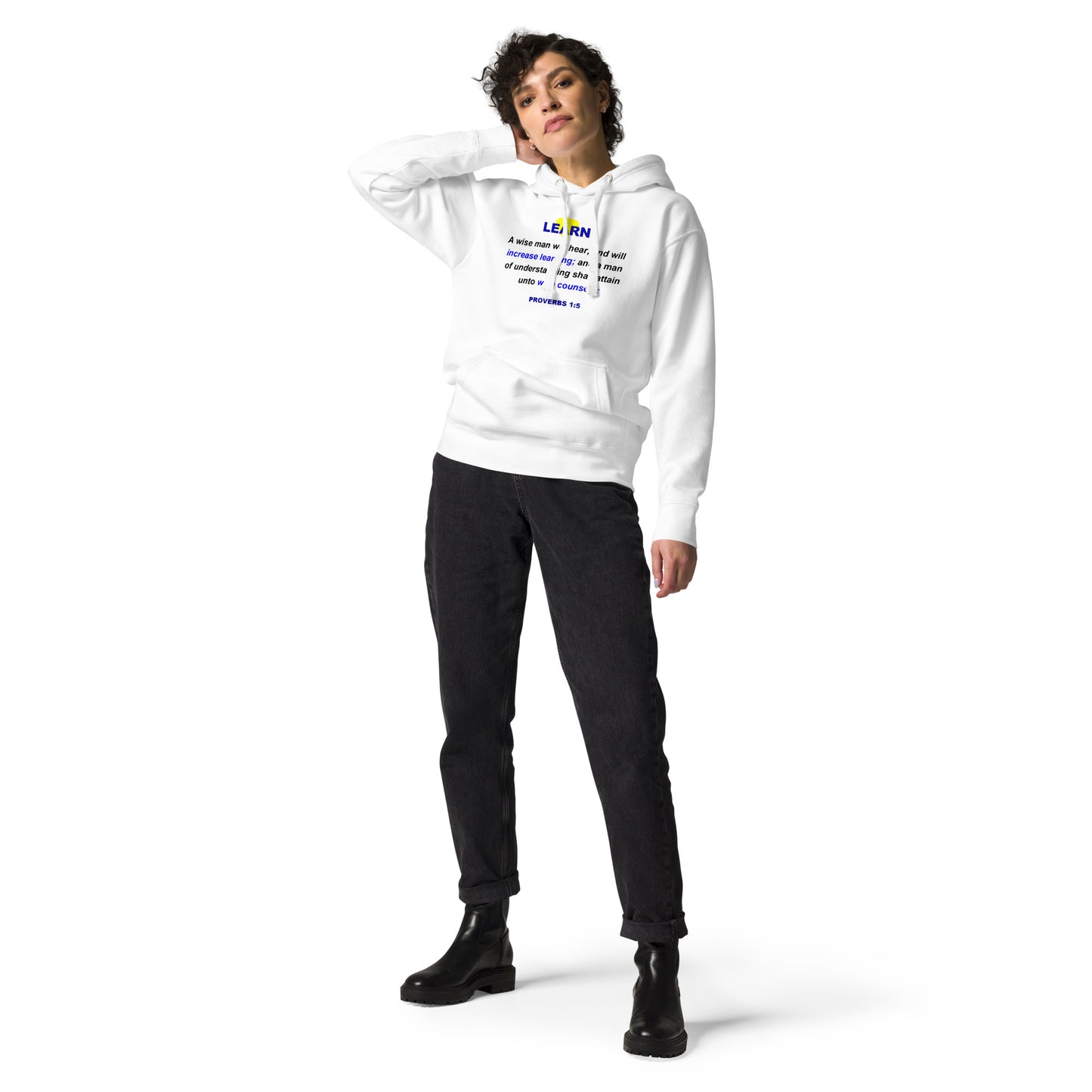 LEARN - Proverbs - Unisex Hoodie